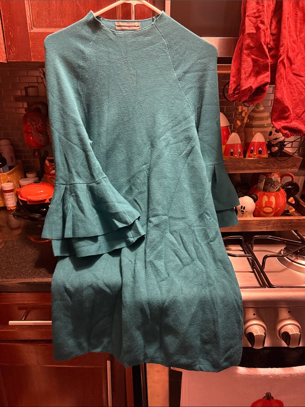 Mini sweater dress